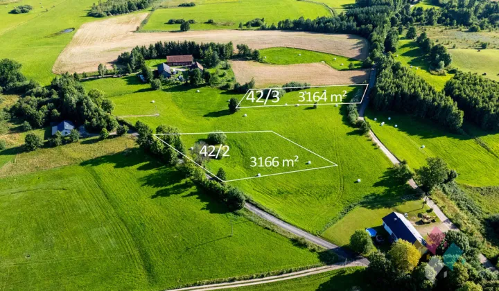 Działka budowlana Derc