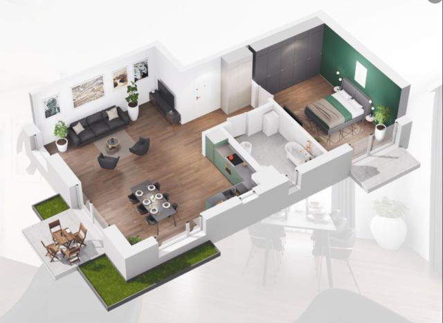 Mieszkanie 3-pokojowe Gdańsk, ul. Słupska. Zdjęcie 19