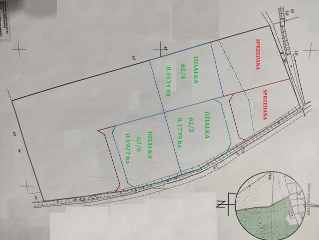 Działka budowlana Sosnówka. Zdjęcie 1