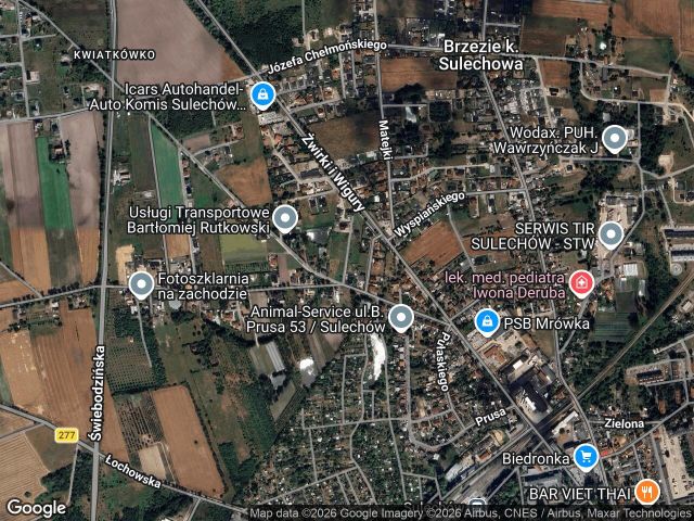 Działka budowlana Brzezie k. Sulechowa, ul. Jana Długosza. Zdjęcie 1