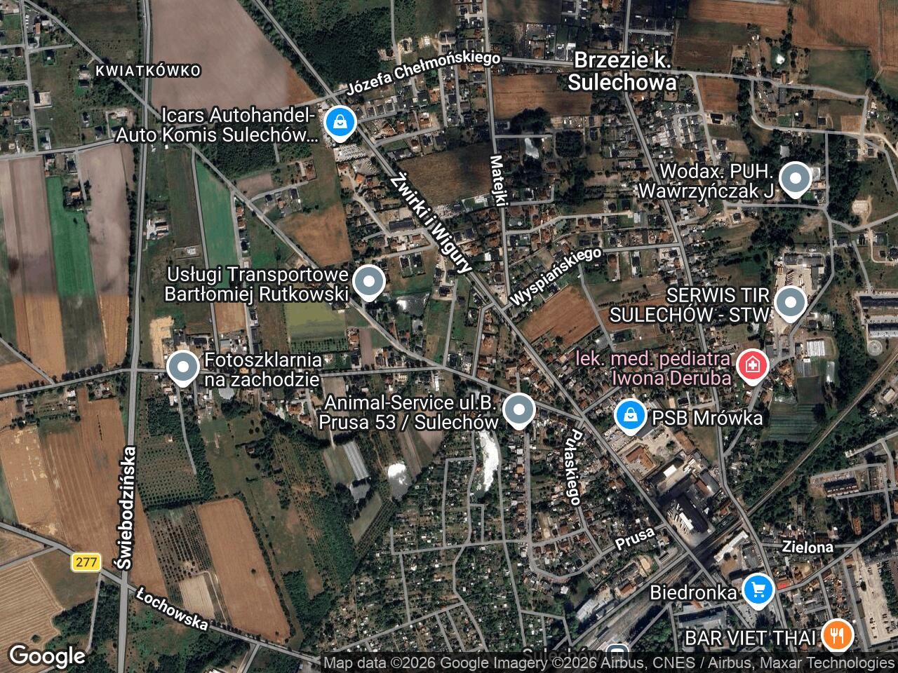 Działka budowlana Brzezie k. Sulechowa, ul. Jana Długosza. Zdjęcie 1