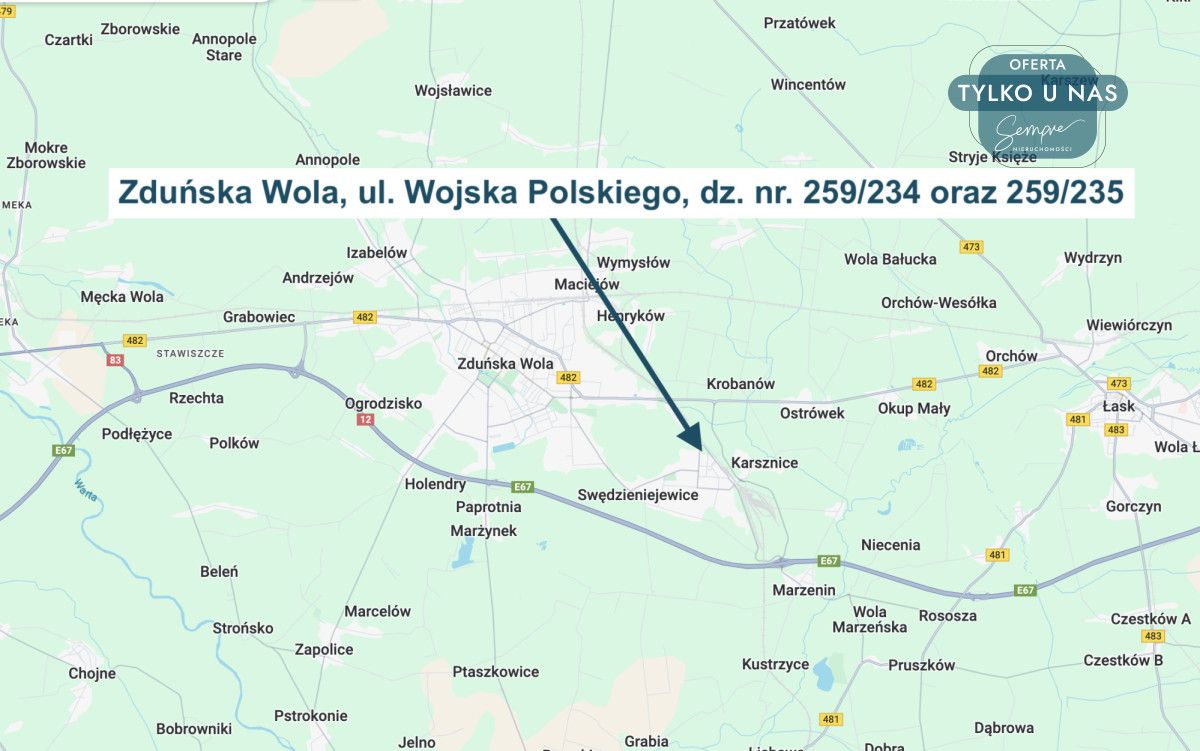Lokal Zduńska Wola, ul. Wojska Polskiego. Zdjęcie 5