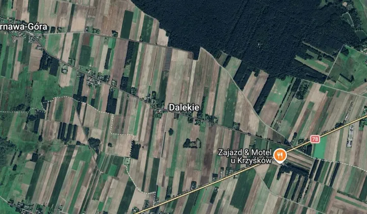 Działka rolna Dalekie