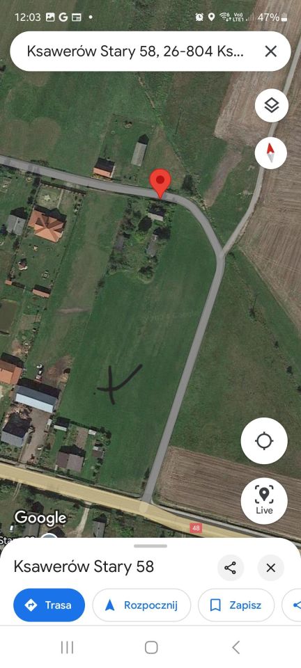 Działka budowlana Ksawerów Stary. Zdjęcie 3