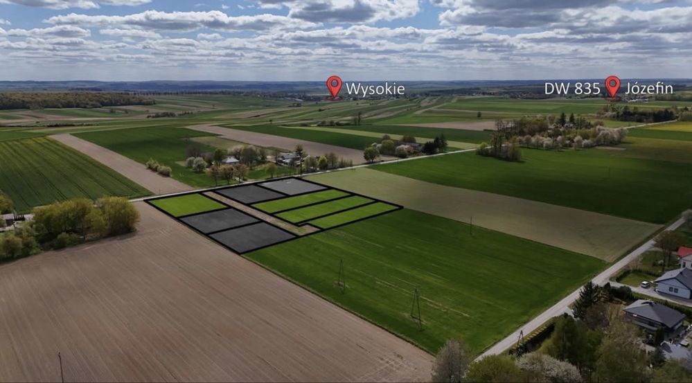 Działka budowlana Łosień. Zdjęcie 3