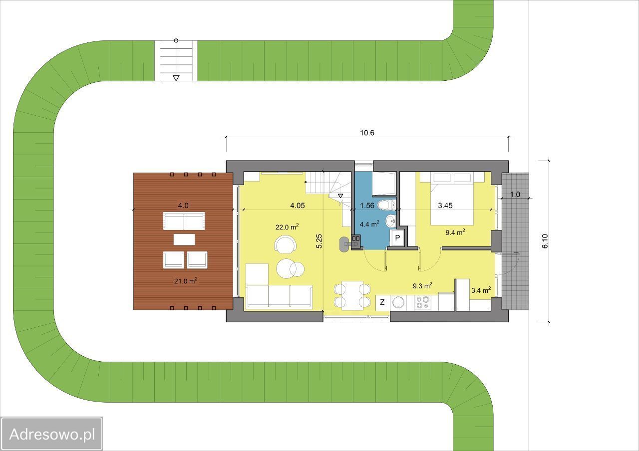 dom wolnostojący, 4 pokoje Skomack Wielki. Zdjęcie 17
