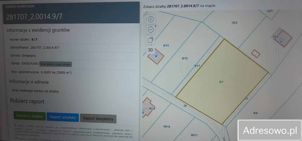 Działka budowlana Świętajno, ul. Kościelna. Zdjęcie 2