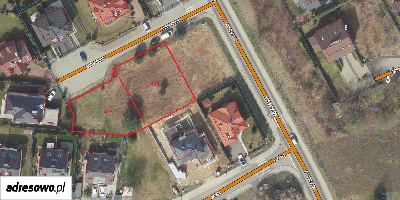 Działka budowlana Lublin Szerokie, ul. Gnieźnieńska. Zdjęcie 2