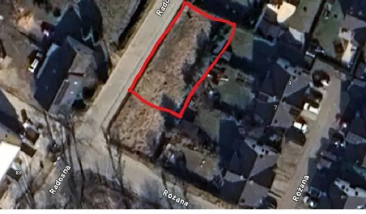 Działka budowlana Tokary