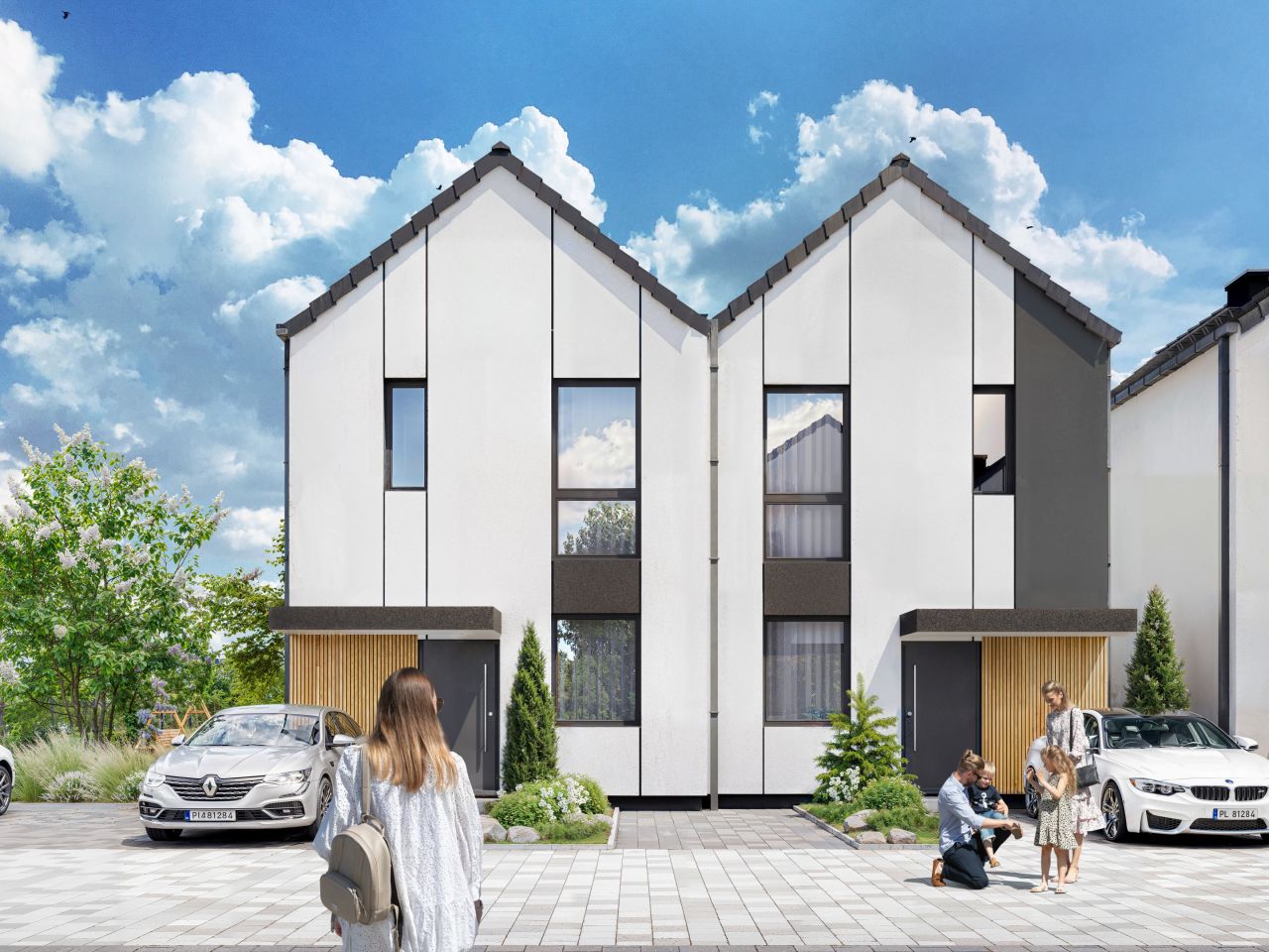 bliźniak, 4 pokoje Brzeg Rataje, ul. Malinowa. Zdjęcie 2