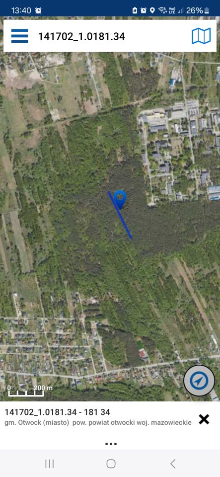 Działka leśna Otwock Świerk. Zdjęcie 3