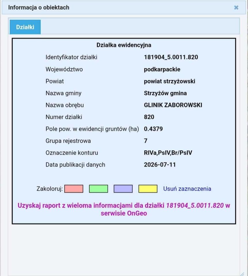 Działka budowlana Glinik Zaborowski. Zdjęcie 5