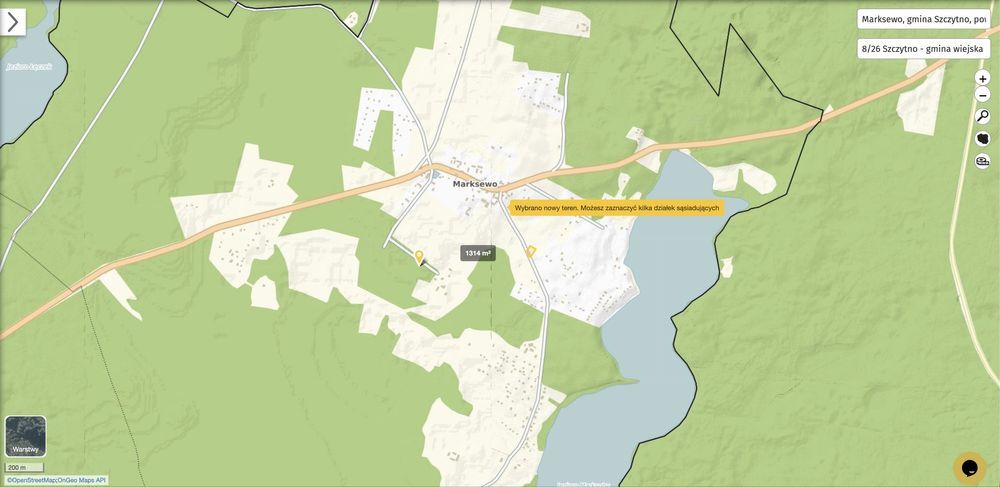 Działka rolna Marksewo. Zdjęcie 6