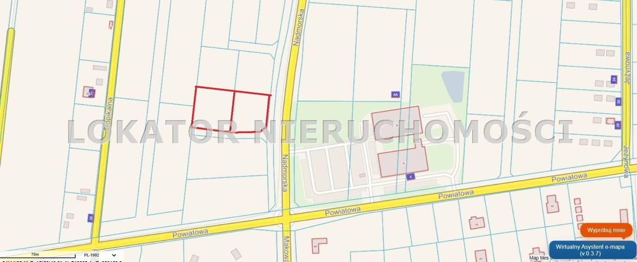 Działka inwestycyjna Sarbinowo. Zdjęcie 3