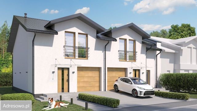 bliźniak, 4 pokoje Borkowo, ul. Lawendowa. Zdjęcie 1