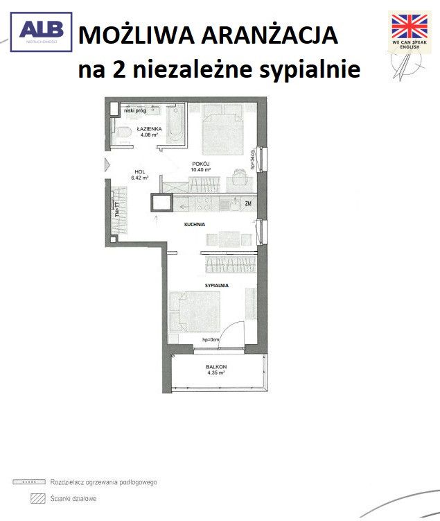 Mieszkanie 2-pokojowe Gdańsk Morena, ul. Kartuska. Zdjęcie 2