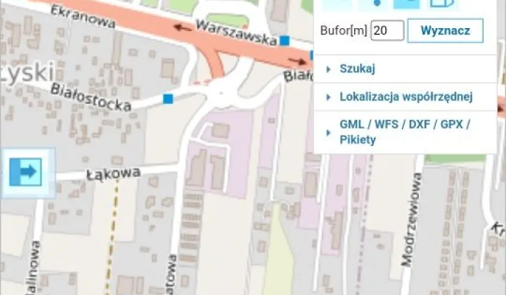 Działka budowlana Łyski
