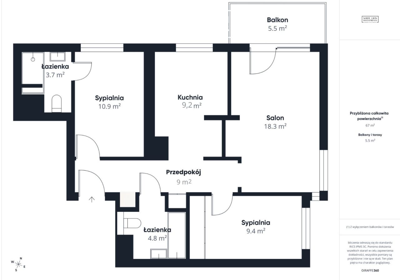 Mieszkanie 3-pokojowe Warszawa Praga-Północ, ul. Jagiellońska. Zdjęcie 18