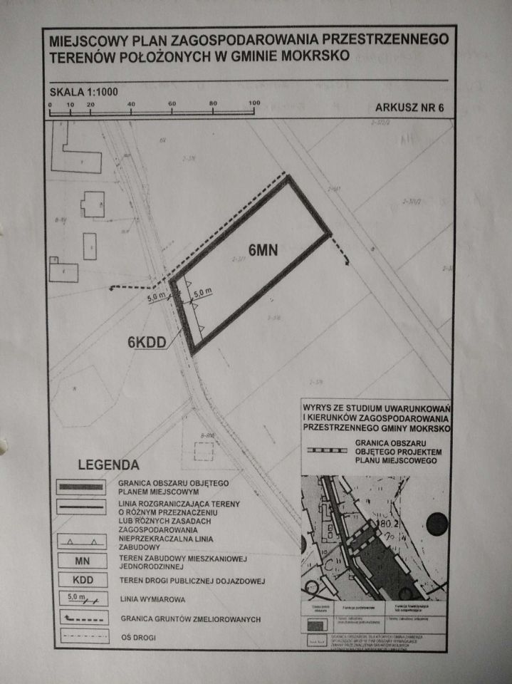 Działka budowlana Chotów Górale. Zdjęcie 3