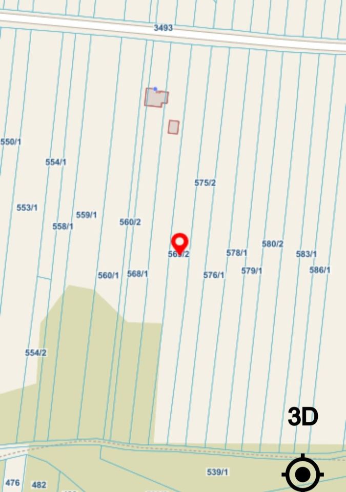 Działka rolno-budowlana Majdan Sieniawski. Zdjęcie 2