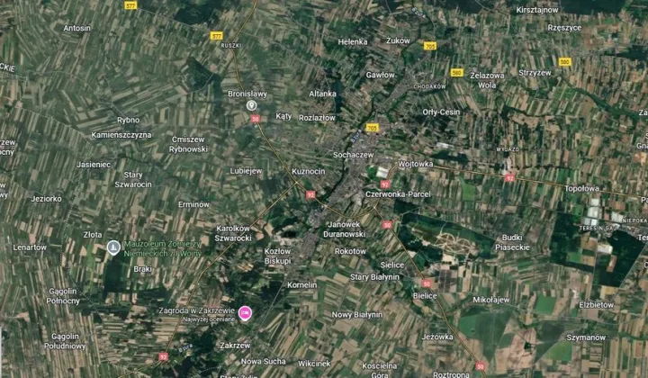 Działka inwestycyjna Antoniew