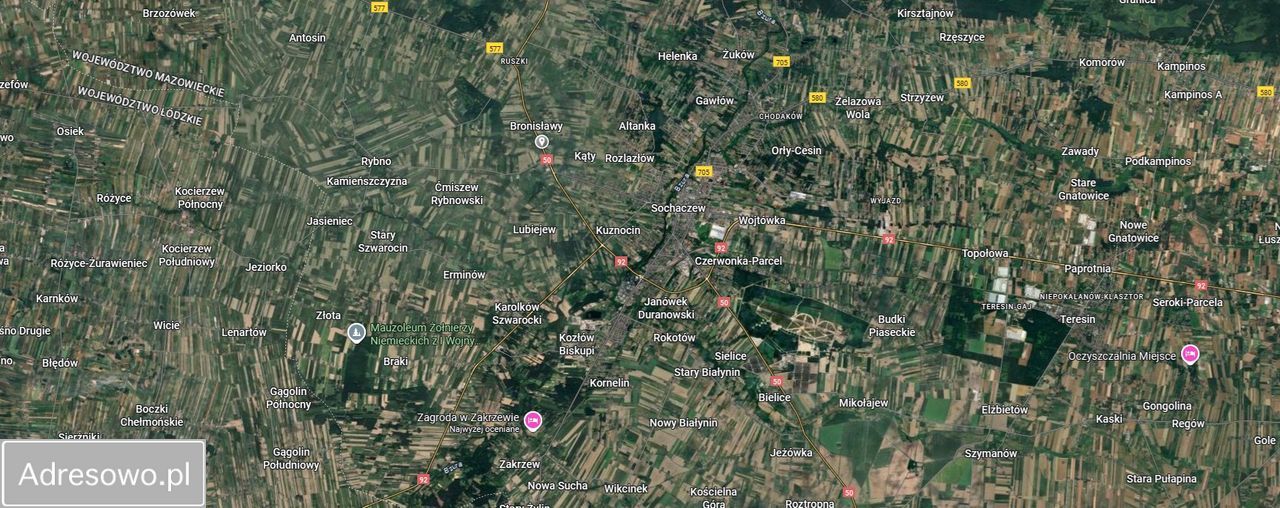 Działka inwestycyjna Antoniew