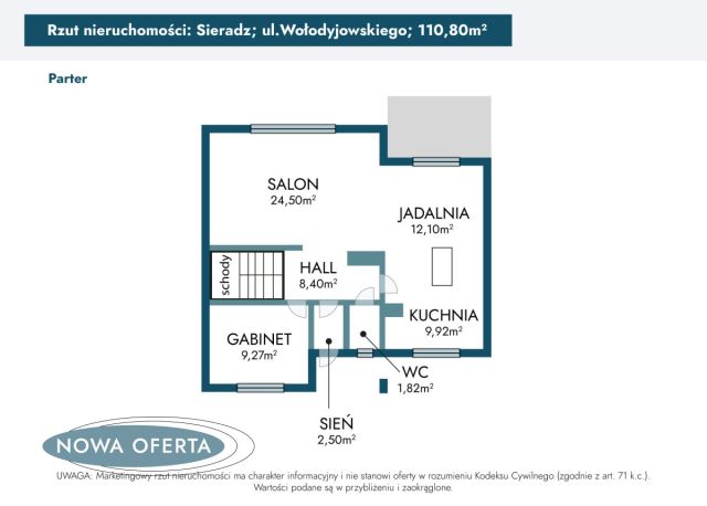 dom wolnostojący, 5 pokoi Sieradz, ul. Michała Wołodyjowskiego. Zdjęcie 28