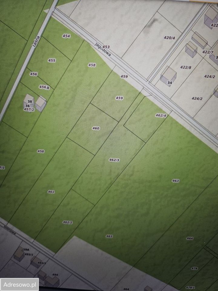 Działka budowlana Grabina Radziwiłłowska, ul. Jagodowa. Zdjęcie 3