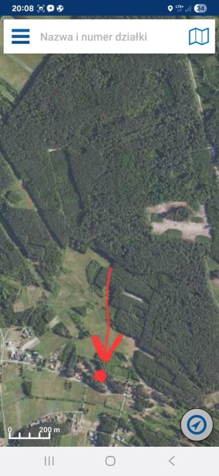 Działka budowlana Kaczaki. Zdjęcie 1