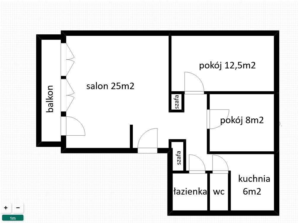 Mieszkanie 3-pokojowe Lublin Czuby, ul. Radości. Zdjęcie 1