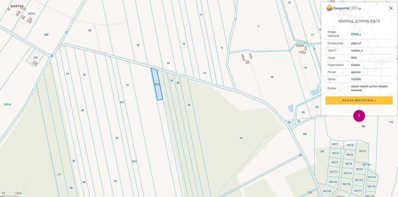 Działka rolna Księstwo. Zdjęcie 5