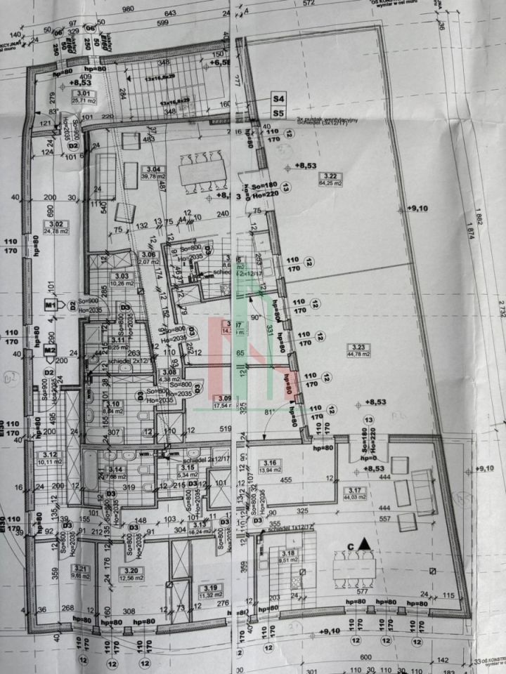 Mieszkanie 3-pokojowe Starogard Gdański, ul. Juranda ze Spychowa. Zdjęcie 10