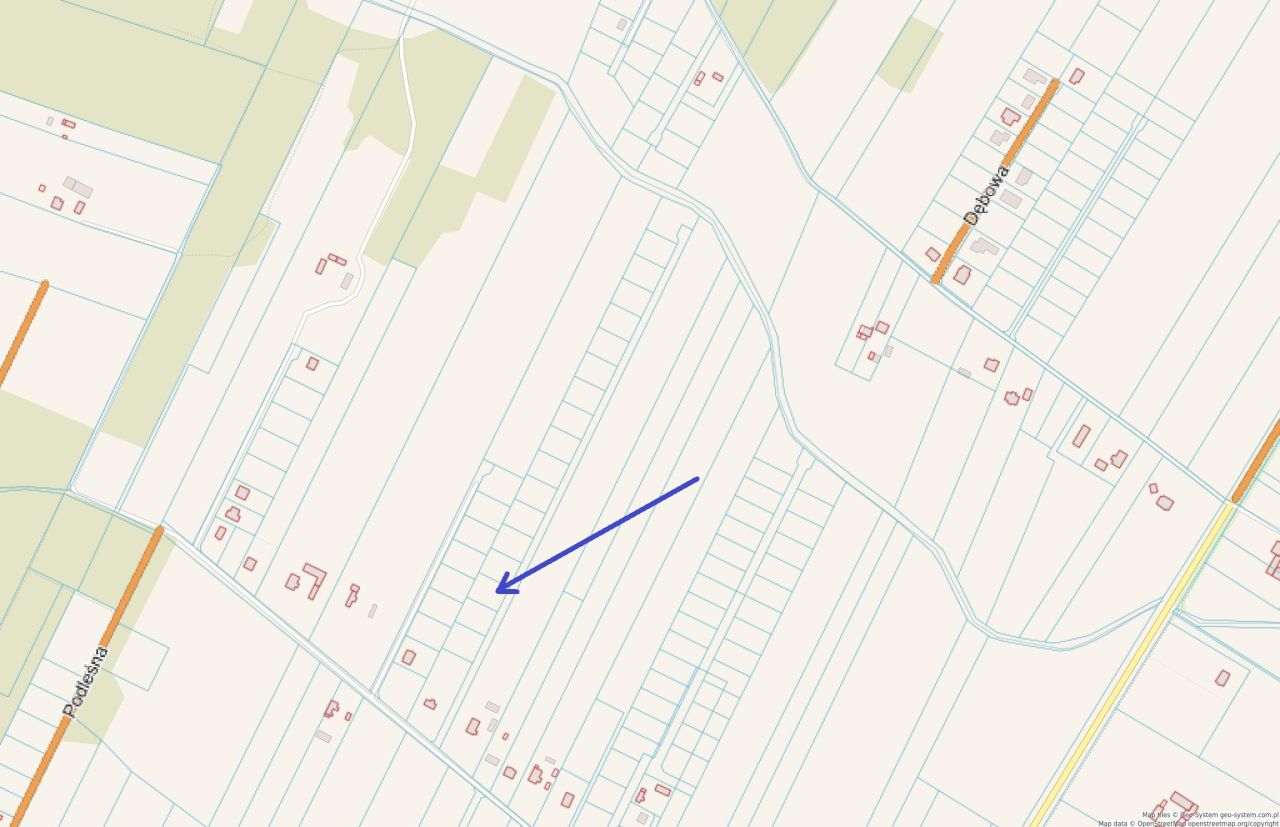 Działka budowlana Janów Ruszki. Zdjęcie 13