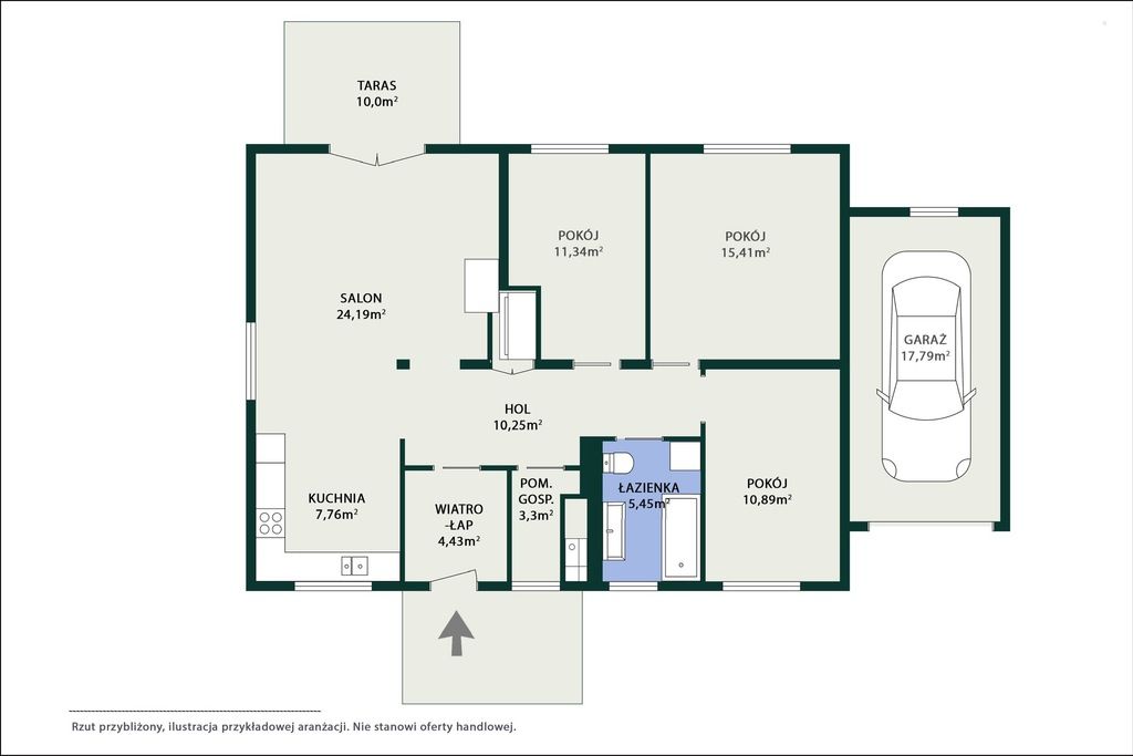 dom wolnostojący, 4 pokoje Pruszków, ul. Diamentowa. Zdjęcie 7