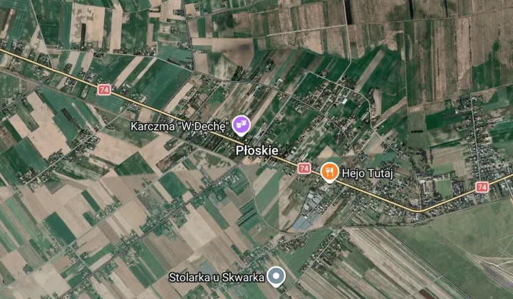 Działka budowlana Płoskie Kolonia Druga