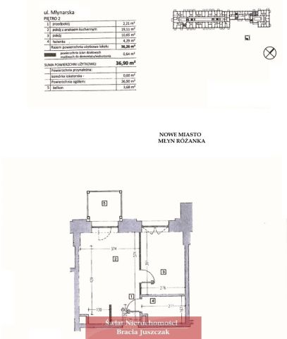 Mieszkanie 2-pokojowe Wrocław Różanka. Zdjęcie 15