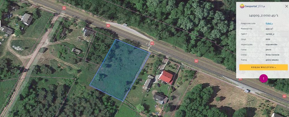 Działka budowlana Karolewo