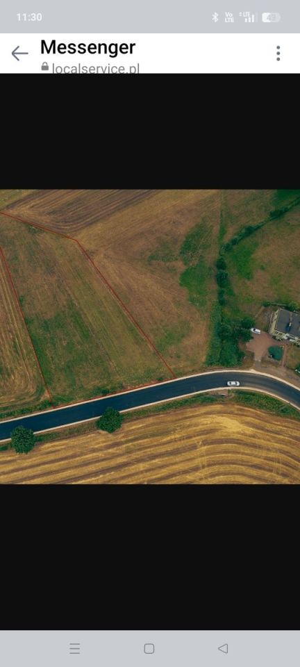 Działka budowlana Błogie Szlacheckie. Zdjęcie 2