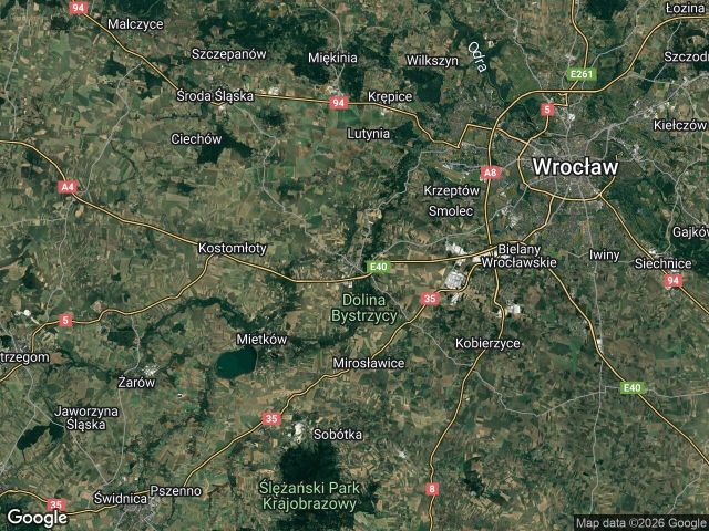 Działka budowlana Kąty Wrocławskie. Zdjęcie 1