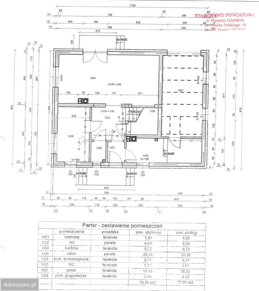 dom wolnostojący, 4 pokoje Suchy Dąb, ul. Sportowa. Zdjęcie 4