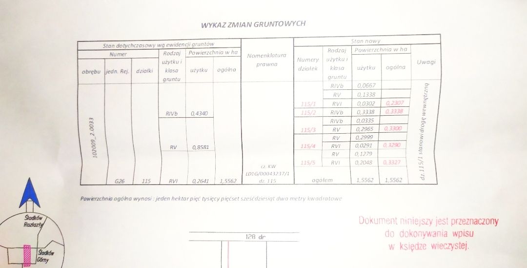 Działka budowlana Śladków Górny. Zdjęcie 6