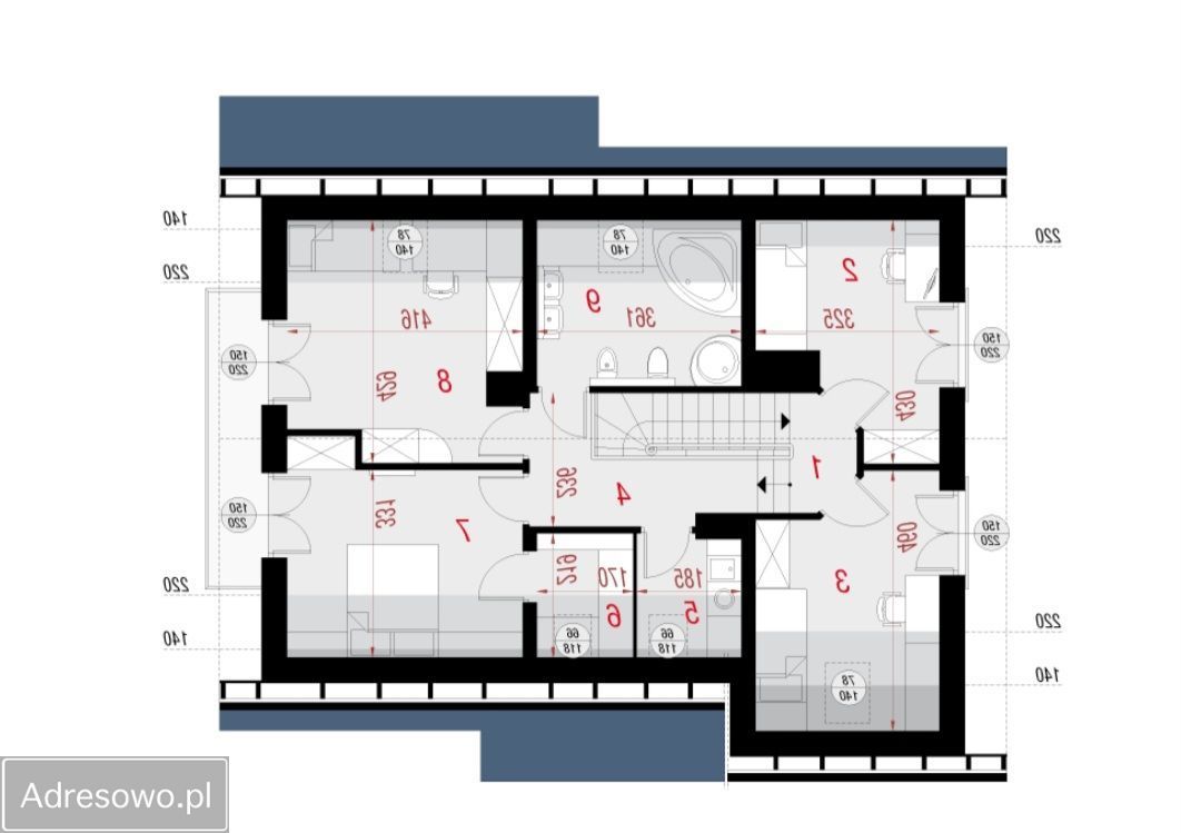 dom wolnostojący, 5 pokoi Małkowo, ul. Spokojna. Zdjęcie 9