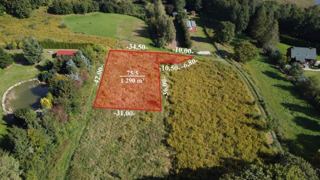 Działka budowlana Dąbrówno, ul. Michała Kajki. Zdjęcie 3