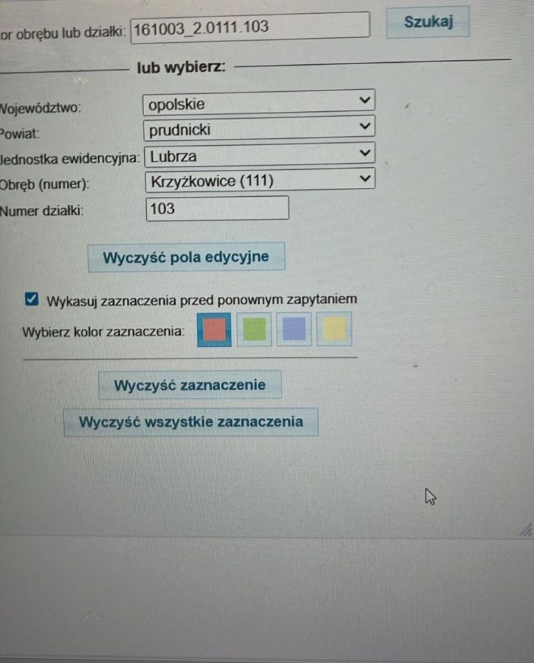 Działka rolna Krzyżkowice. Zdjęcie 2