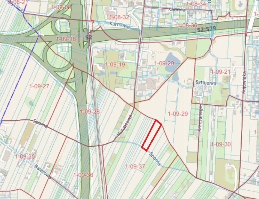 Działka inwestycyjna Warszawa Ursynów, ul. Sporna. Zdjęcie 4