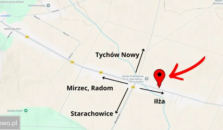 Działka rolno-budowlana Tychów Stary
