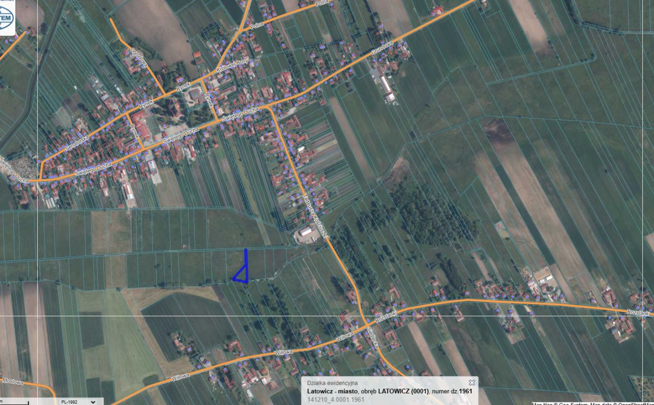 Działka rolna Latowicz. Zdjęcie 2