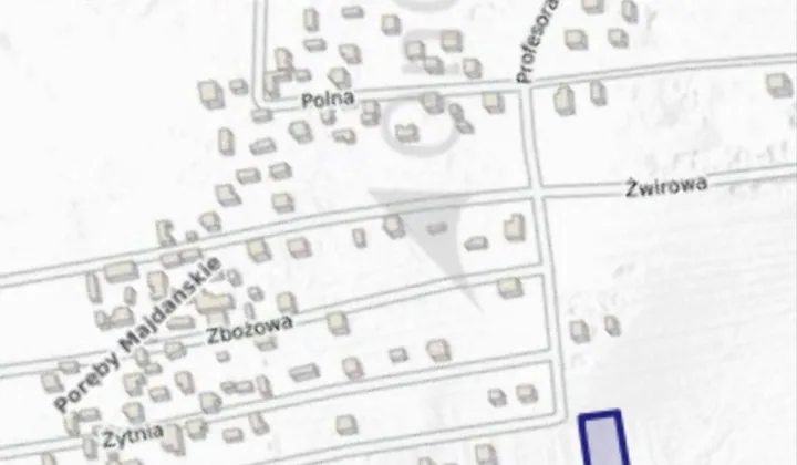 Działka budowlana Majdan Królewski, ul. Zielona