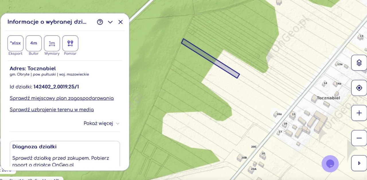 Działka rolna Tocznabiel. Zdjęcie 1