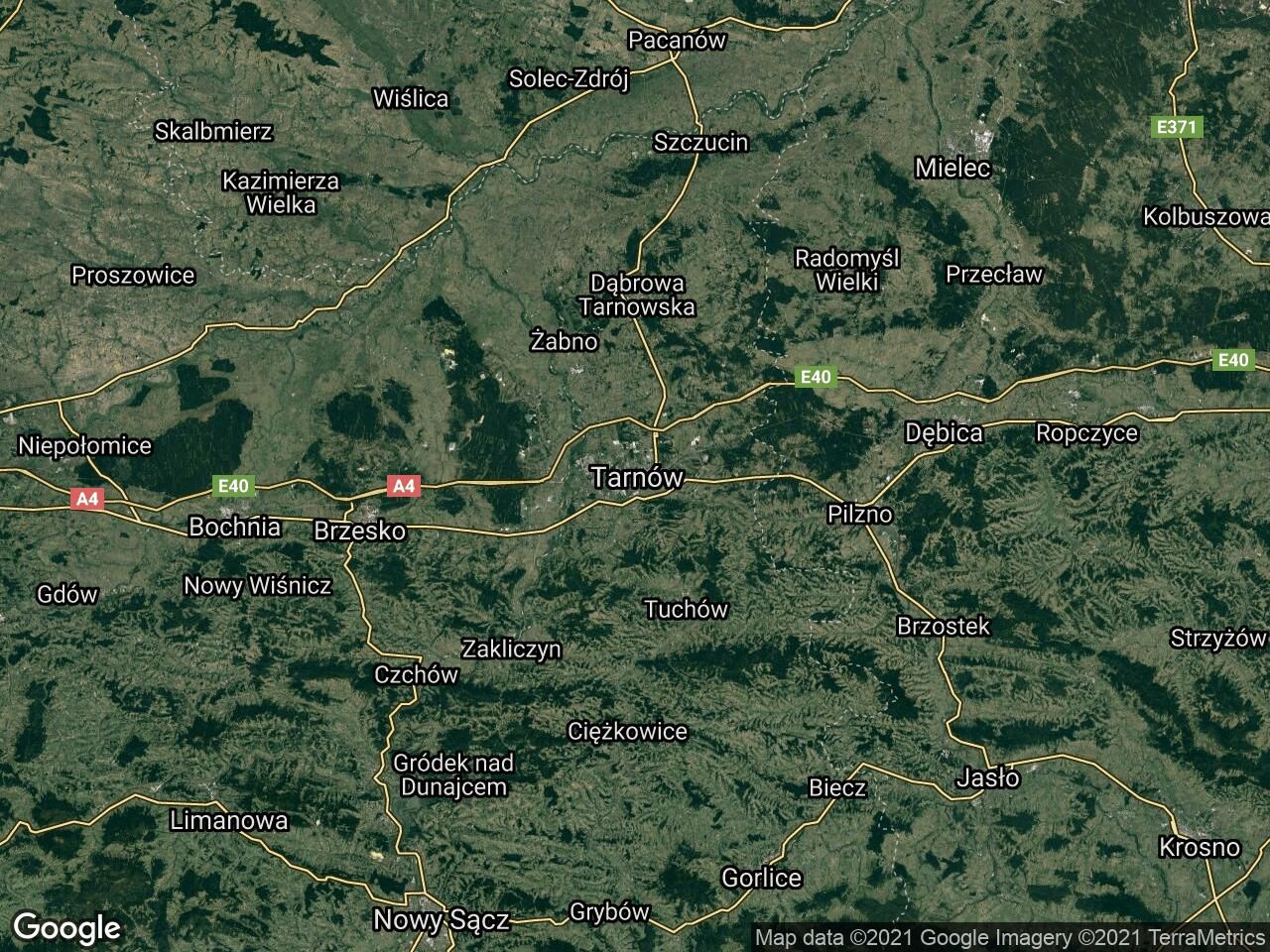 Działka inwestycyjna Tarnów Mościce, ul. Chemiczna